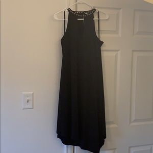 S Black Carmen Marc Valvo dress NWT